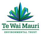 Te Wai Mauri Environmental Trust Logo. 